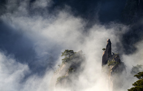 云上黄山天下奇