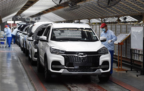 安徽蕪湖:汽車企業復工復産按下“加速鍵”