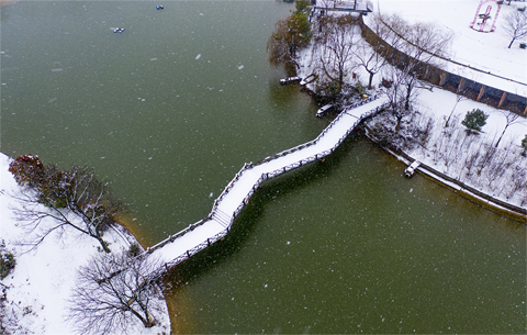 【“飞阅”中国】初春如画 雪落成诗