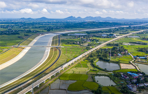 【“飞阅”中国】引江济淮展雄姿