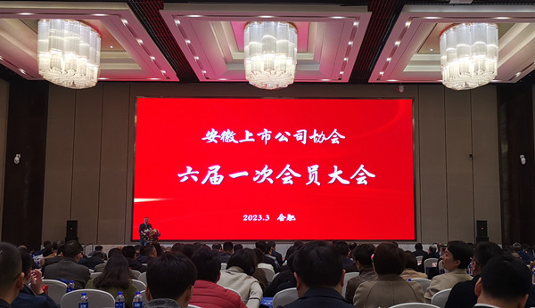安徽上市公司协会召开六届一次会员大会