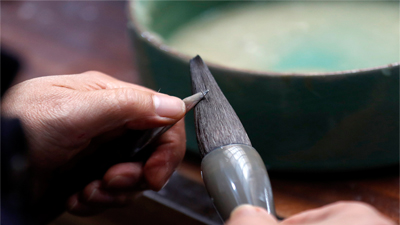 【显影中国】72道工序 守护笔尖上的非遗