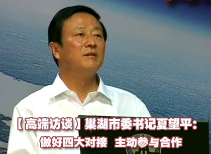 【高端访谈】夏望平:做好四大对接 主动参与合作